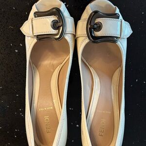 Fendi shoes size 40 with 4.5 inches heels